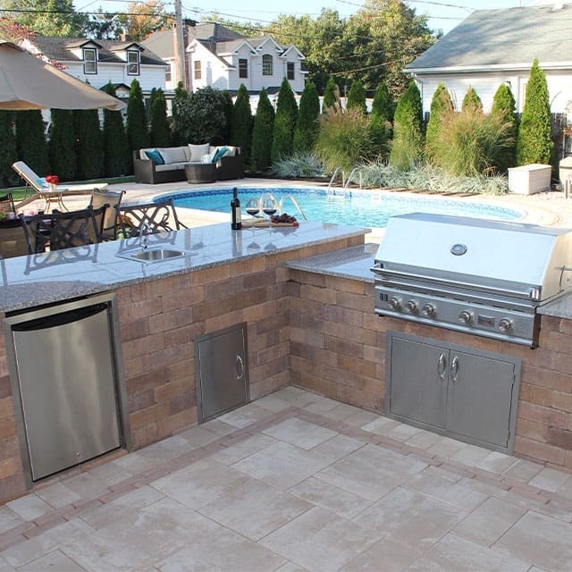 Nicolock - Verona Outdoor Kitchen - 9 Brothers Building Supply