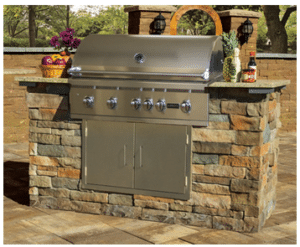 veneer-grill outdoor kitchen