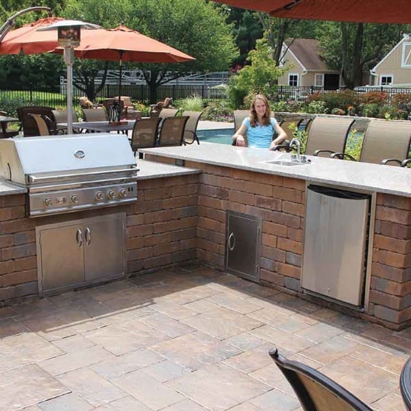 Nicolock - Verona Outdoor Kitchen - 9 Brothers Building Supply